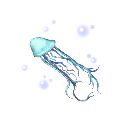 KY Jellyfish Kiss-Cut Vinyl Decal