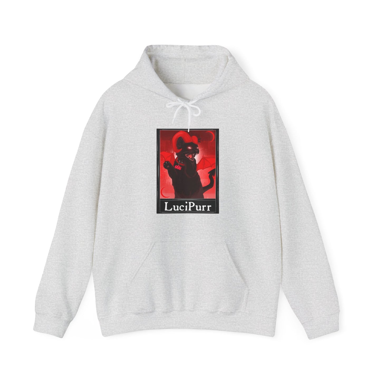 LuciPurr Tarot Unisex Heavy Blend Hooded Sweatshirt