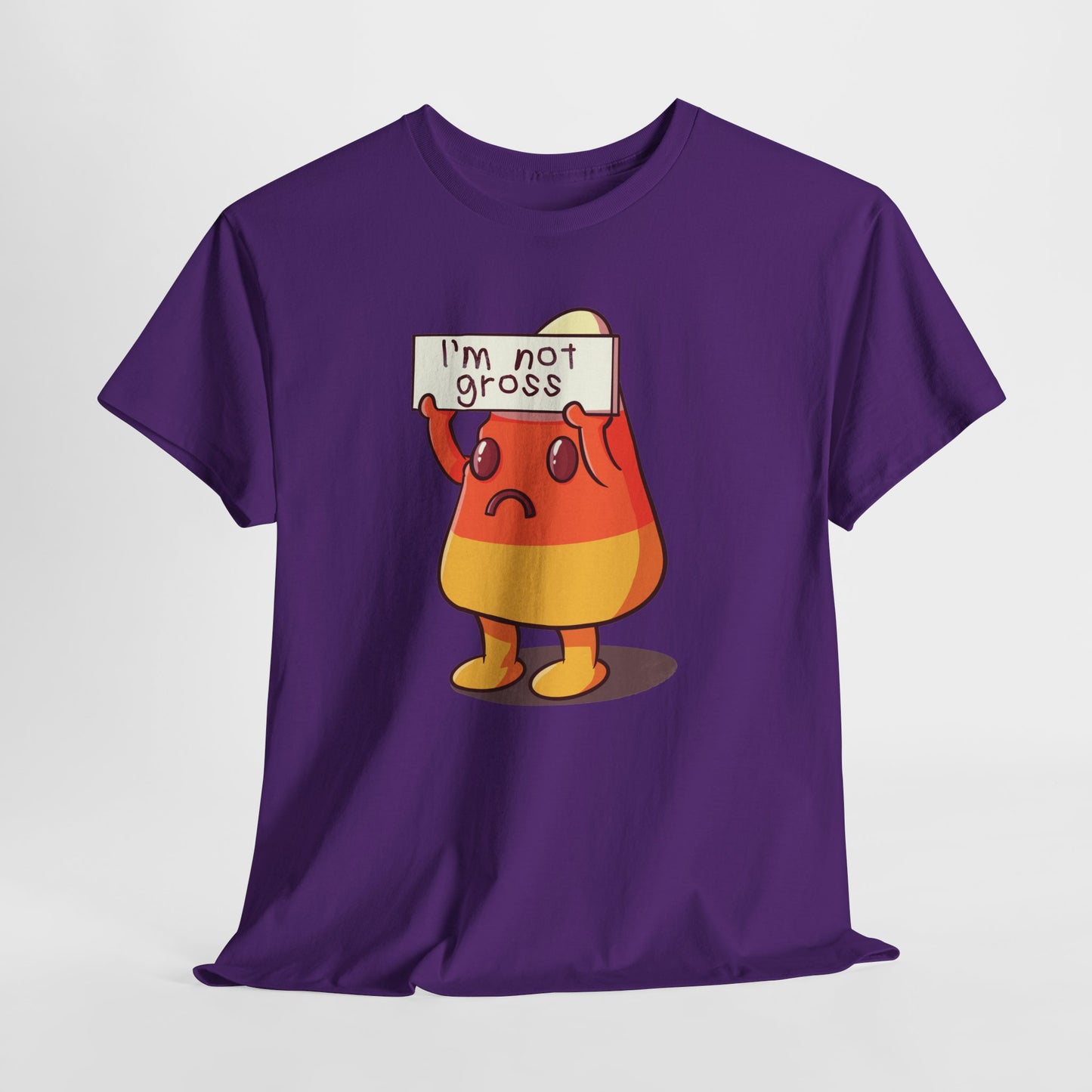 Sad Candy Corn Unisex Heavy Cotton Tee