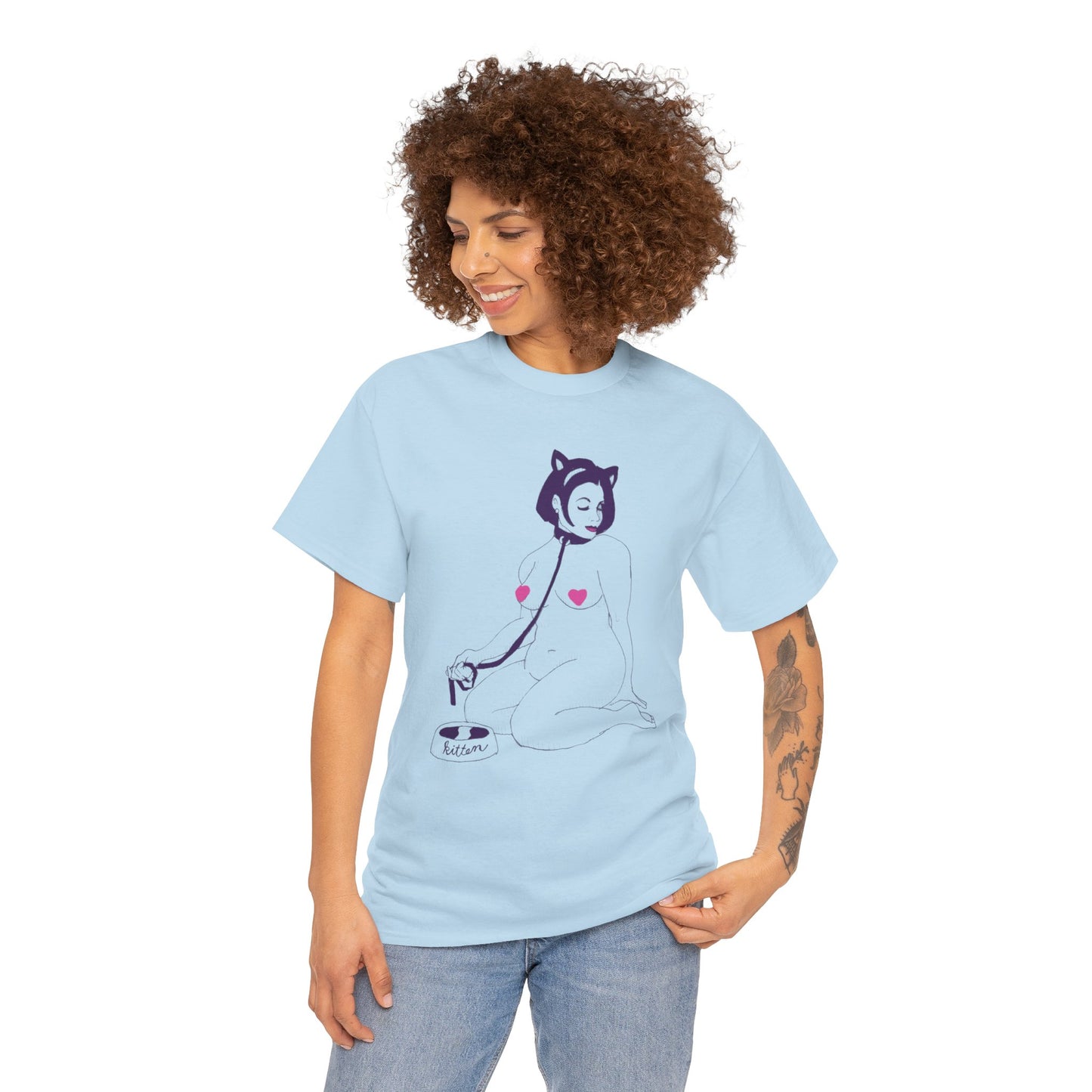 Kitten Unisex Heavy Cotton Tee