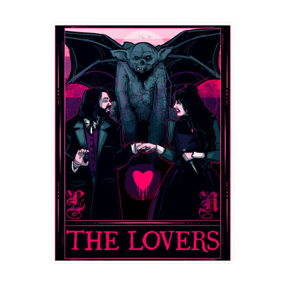 The Vampire Lovers Kiss-Cut Vinyl Decal