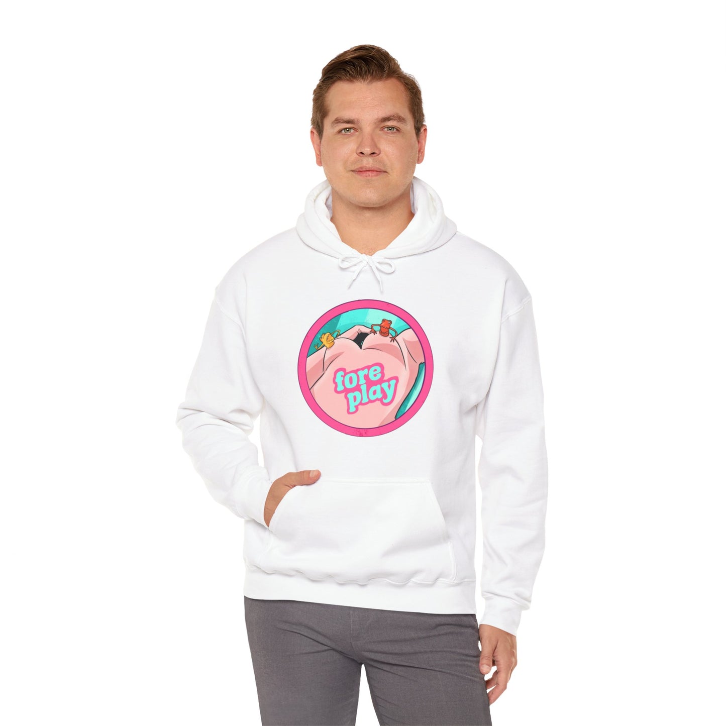 Foreplay 2 Unisex Heavy Blend Hooded Sweatshirt