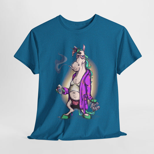 Dontgiveafuckacorn Unisex Heavy Cotton Tee
