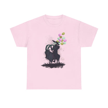 Plague Doctor Balloons Unisex Heavy Cotton Tee