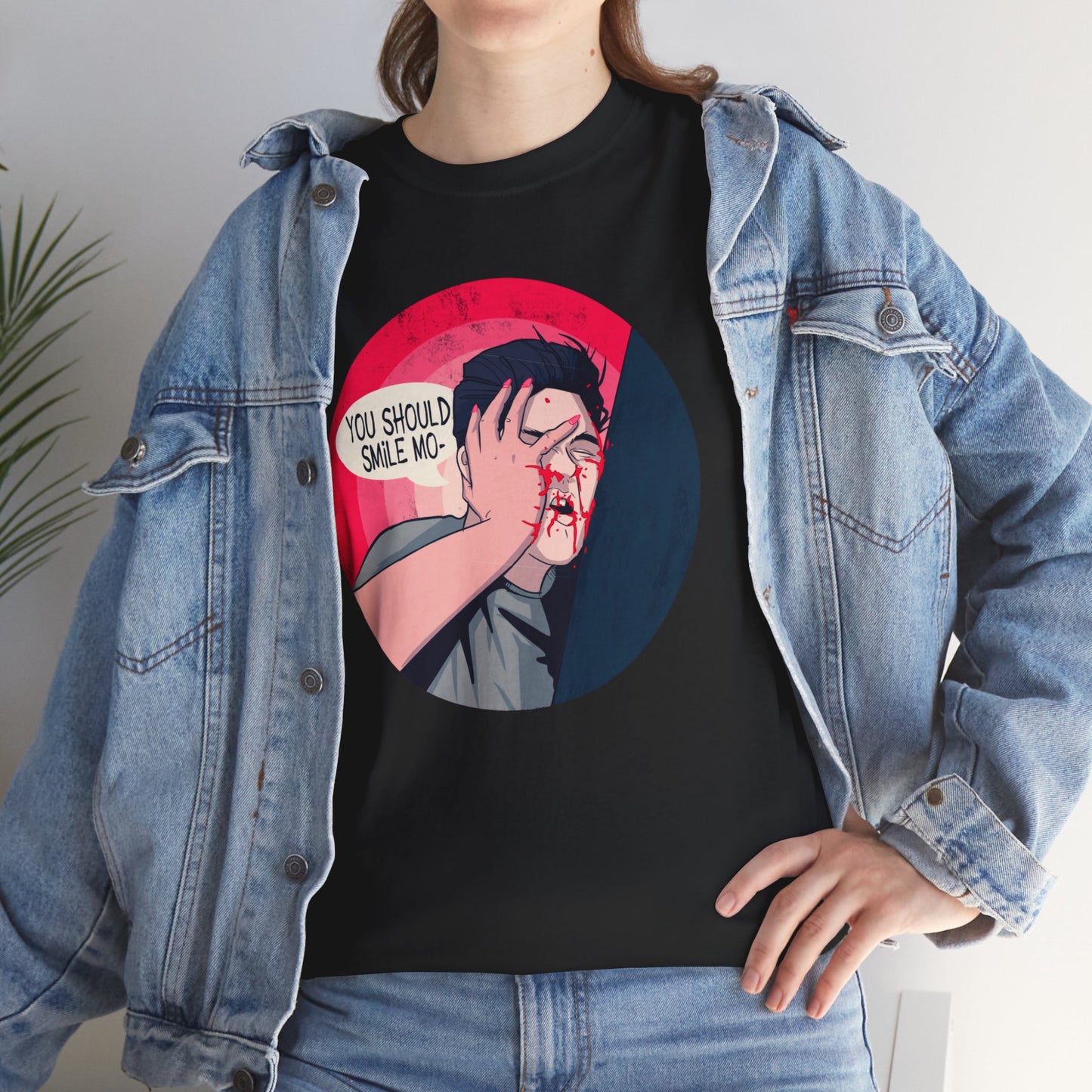 Smile Unisex Heavy Cotton Tee