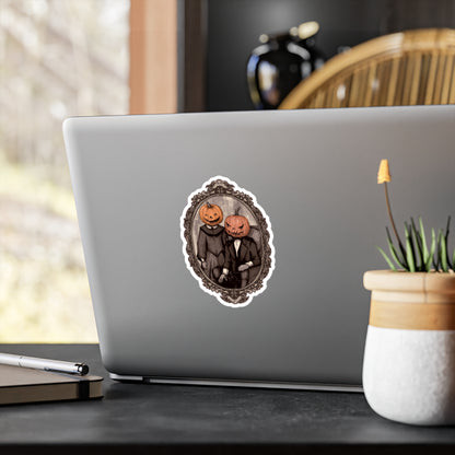 Victorian Halloween Kiss-Cut Vinyl Decal