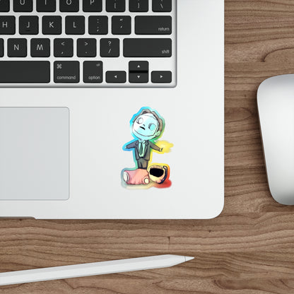 First Aid Fail Holographic Die-cut Stickers