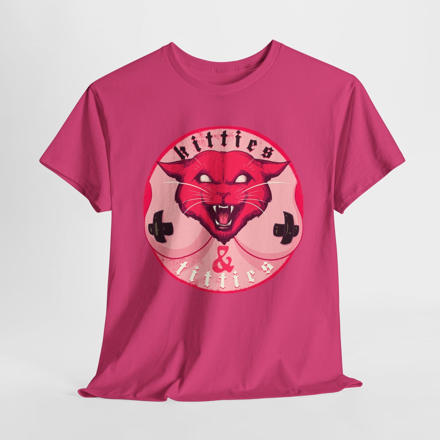 Kitties & Titties Unisex Heavy Cotton Tee