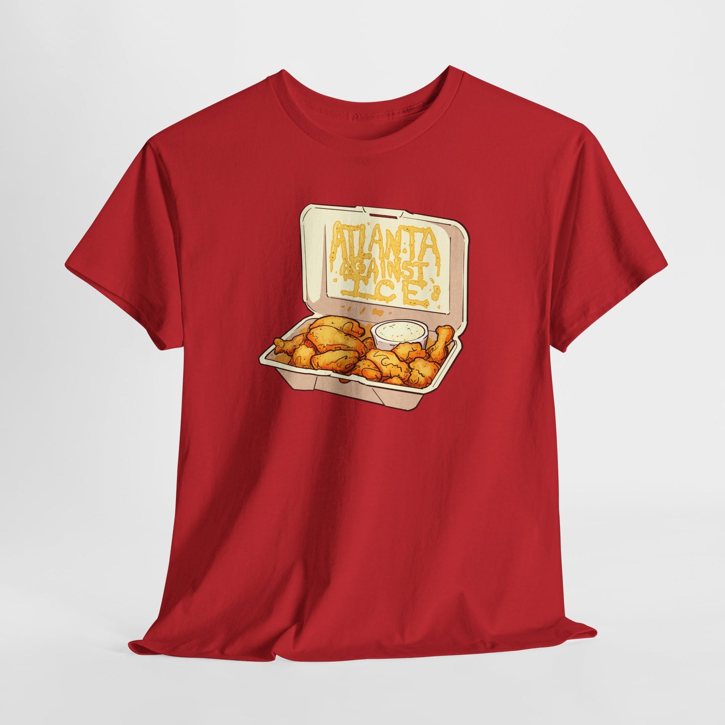 Atlanta Against Ice Unisex Heavy Cotton Tee