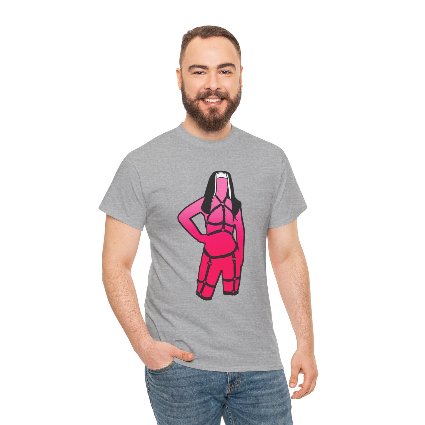 Fun Nun Unisex Heavy Cotton Tee