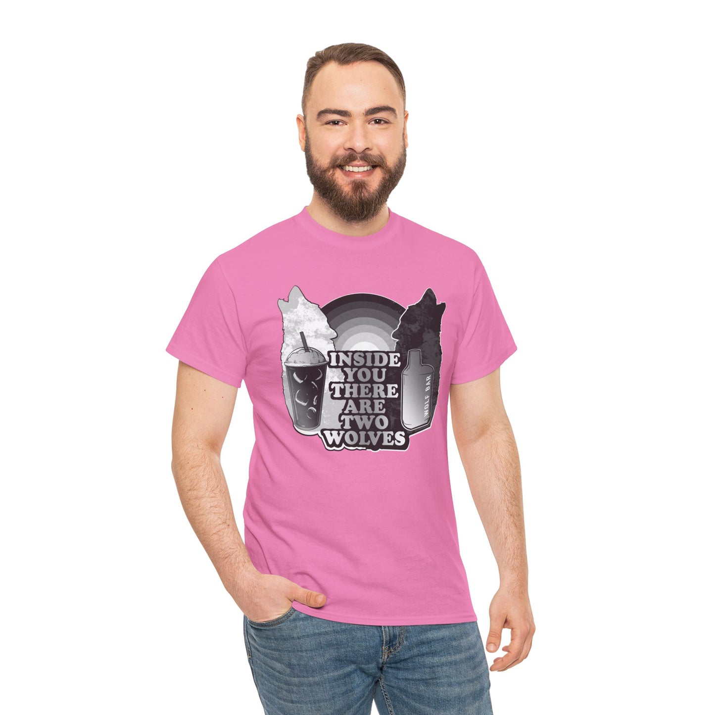 Two Wolves Unisex Heavy Cotton Tee