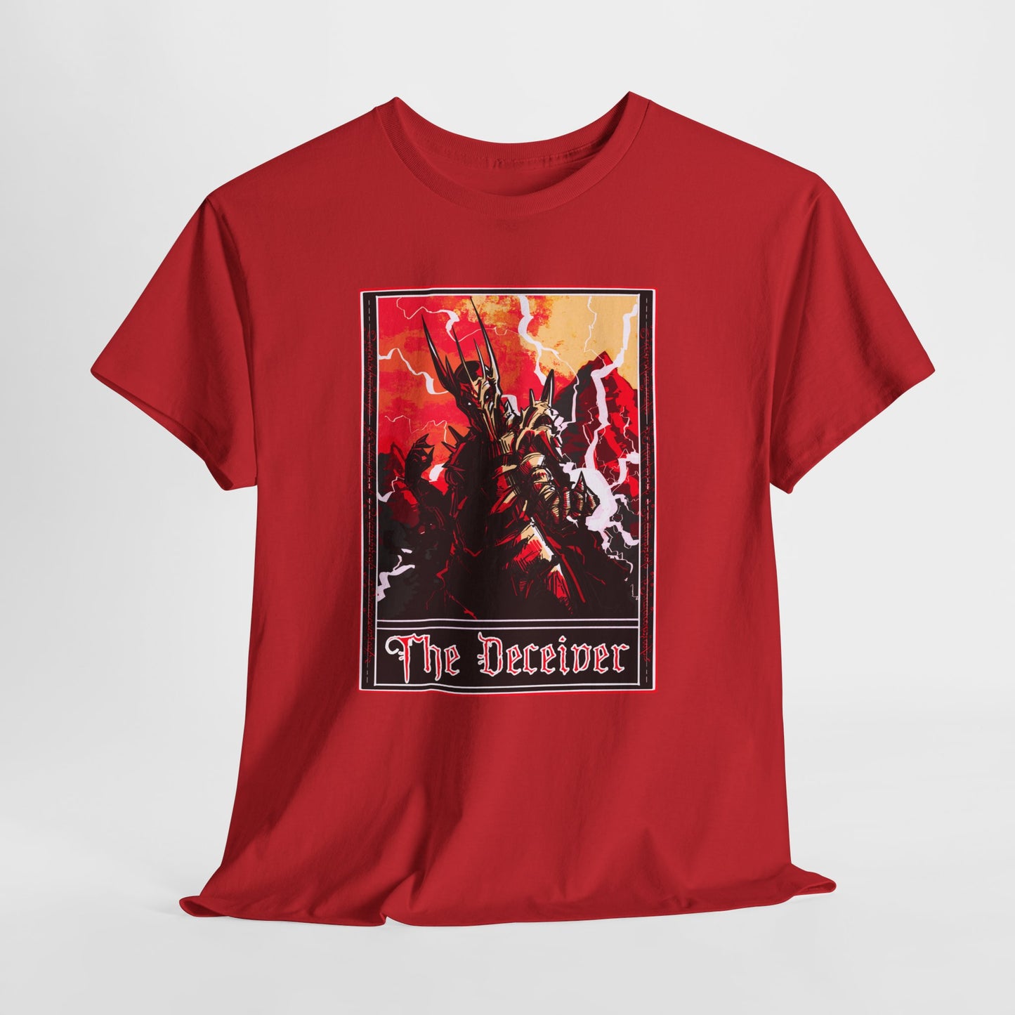 The Deceiver Tarot Unisex Heavy Cotton Tee