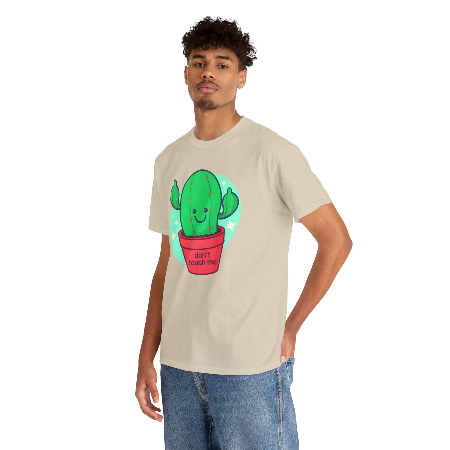 Don't Touch Me Unisex Heavy Cotton Tee