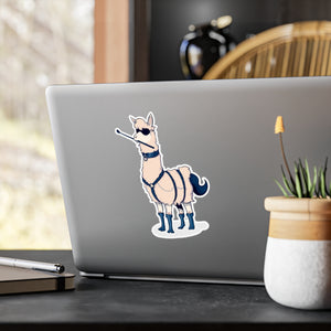 Party Llama Kiss-Cut Vinyl Decal