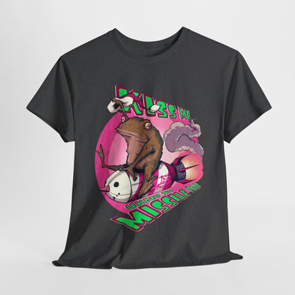 Kiss Me Under The Missile Toad Unisex Heavy Cotton Tee
