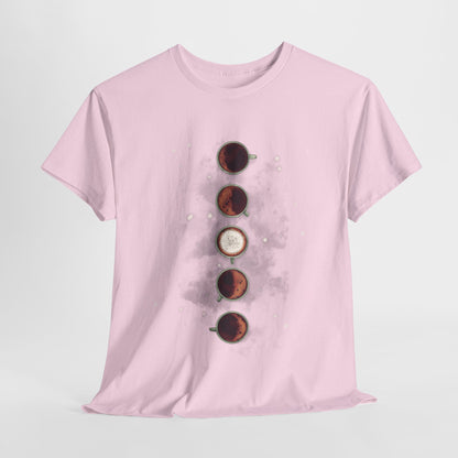 Lunar Coffee Unisex Heavy Cotton Tee