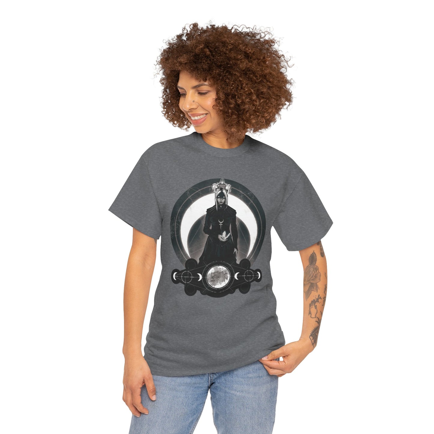 Moon Goddess Unisex Heavy Cotton Tee