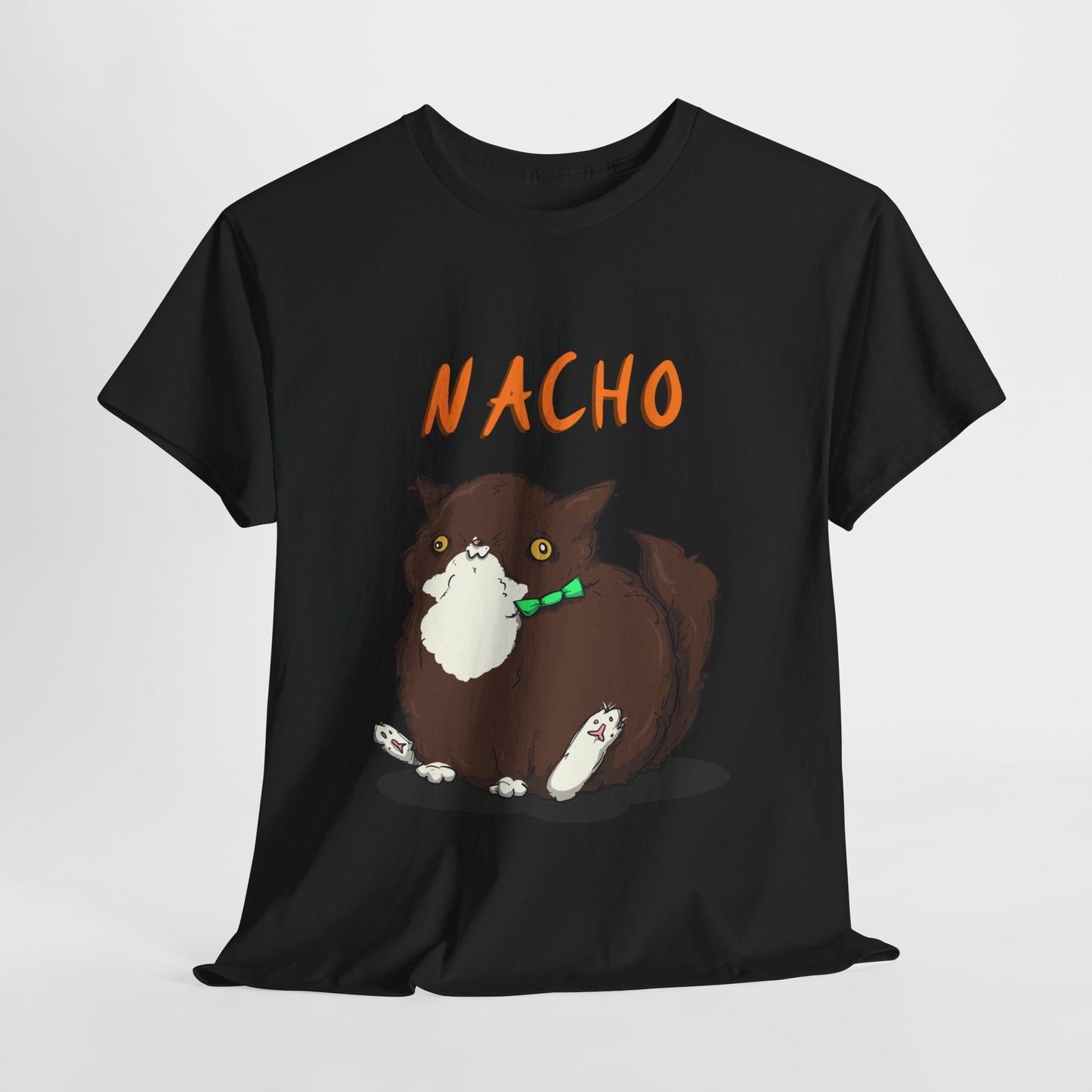 Nacho The Cat Unisex Heavy Cotton Tee