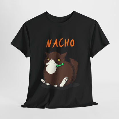Nacho The Cat Unisex Heavy Cotton Tee