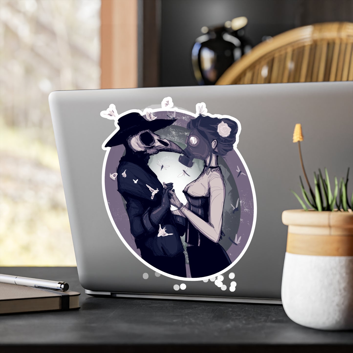 Nocturnal IV Kiss-Cut Vinyl Decal