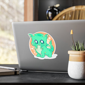 Cat-thulu Kiss-Cut Vinyl Decal