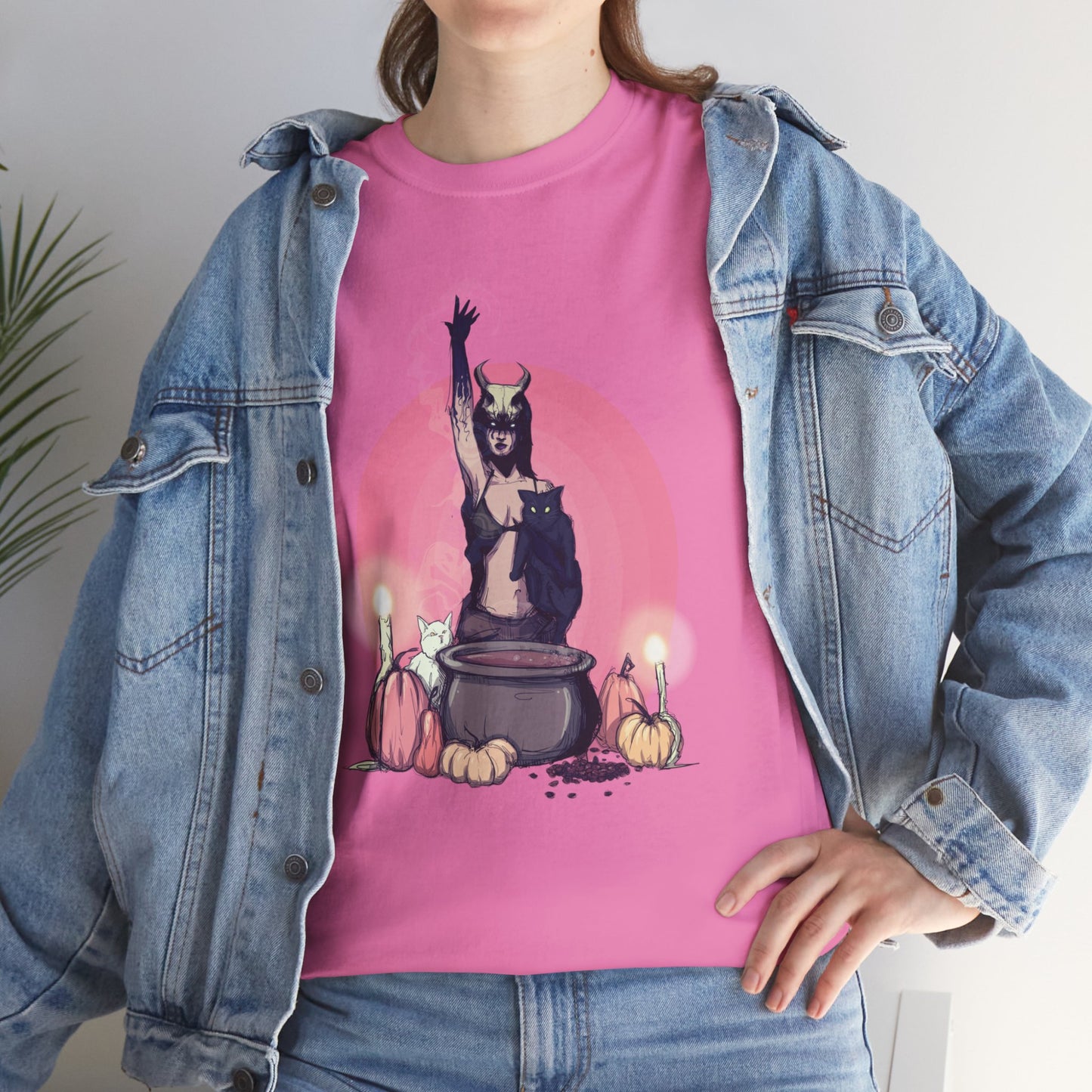 Coffee Witch Unisex Heavy Cotton Tee