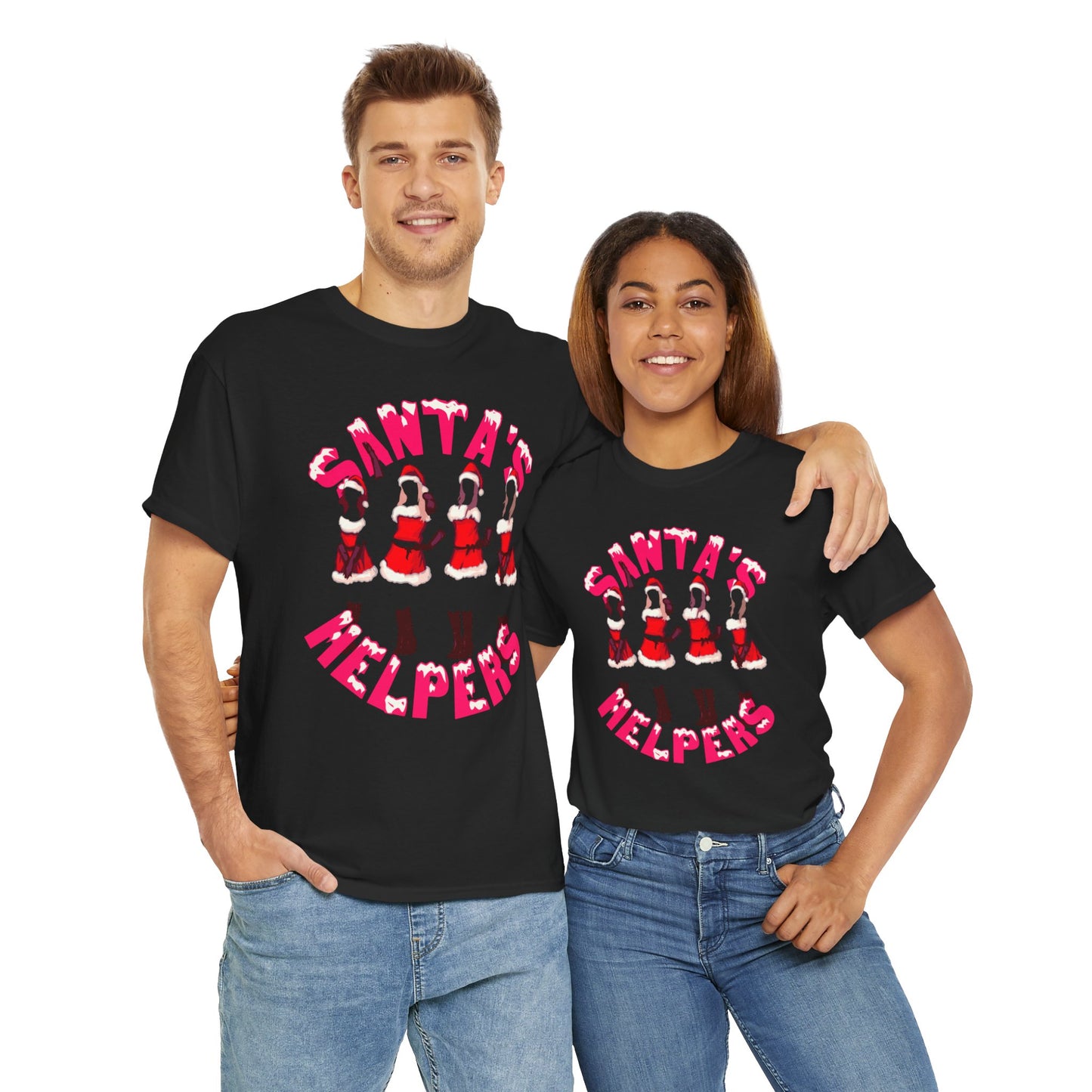 Santa's Helpers Unisex Heavy Cotton Tee
