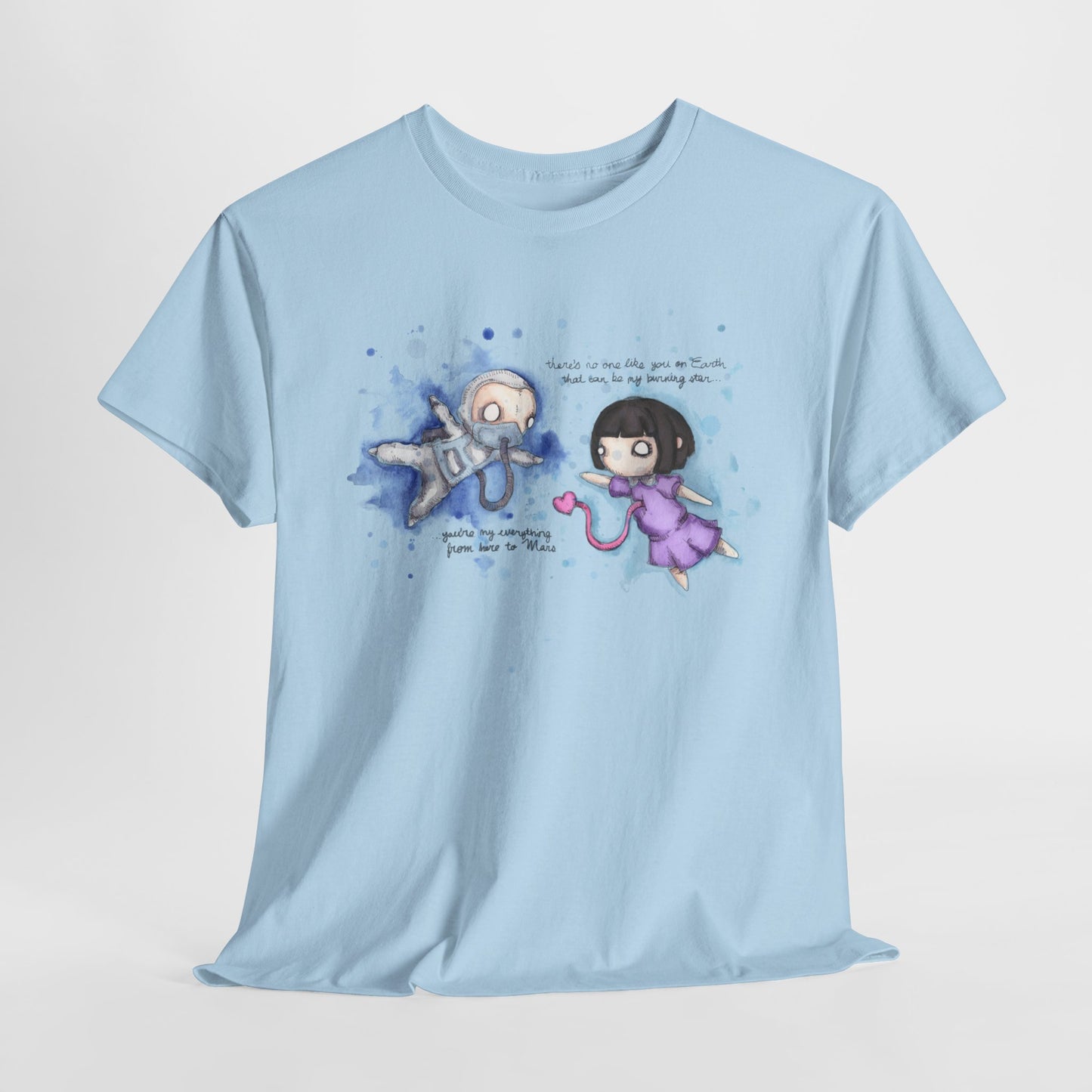 From Here To Mars Unisex Heavy Cotton Tee