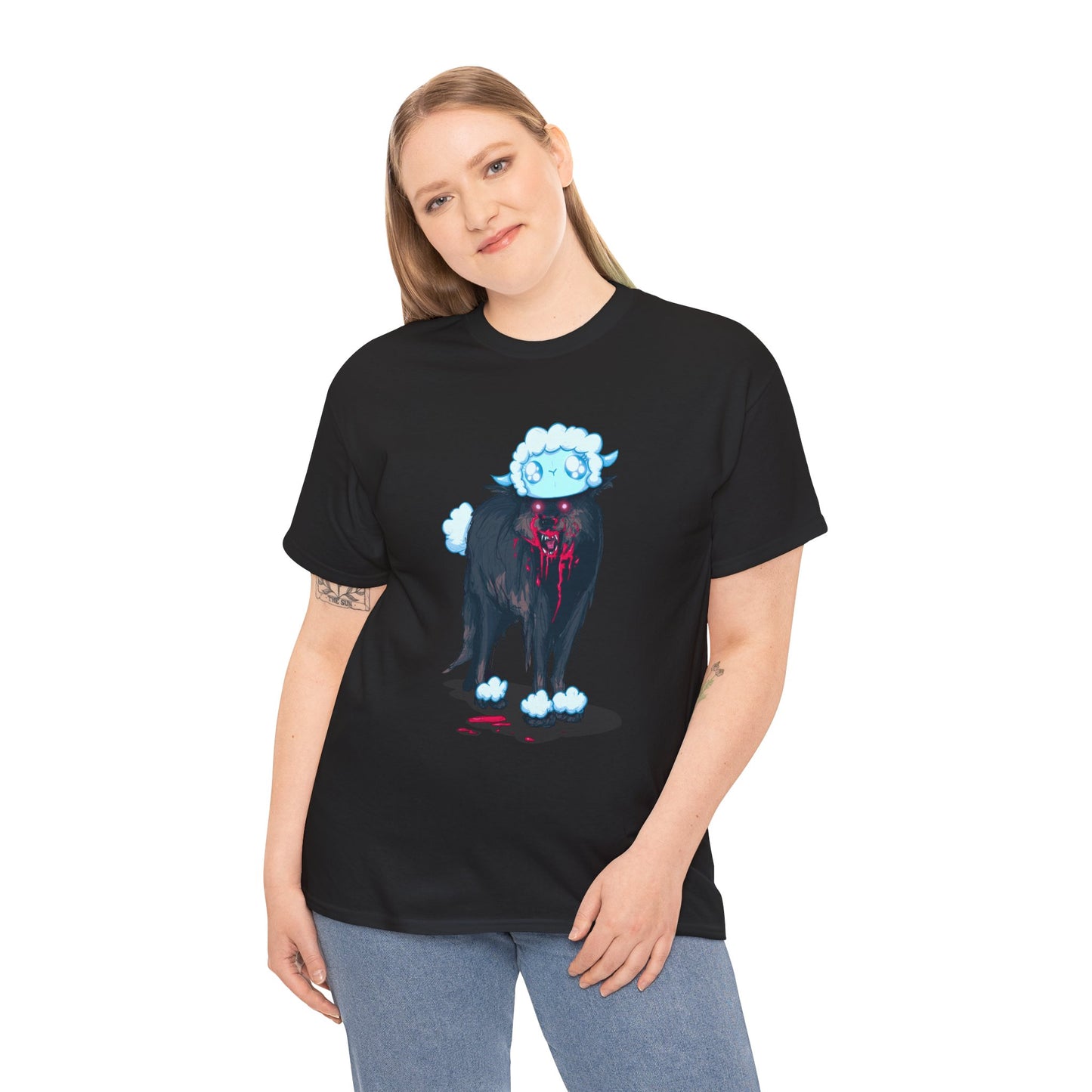 Wolf In Sheep's Clothing Unisex Heavy Cotton Tee