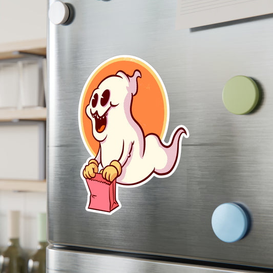 Rubber Hose Ghost Kiss-Cut Vinyl Decal