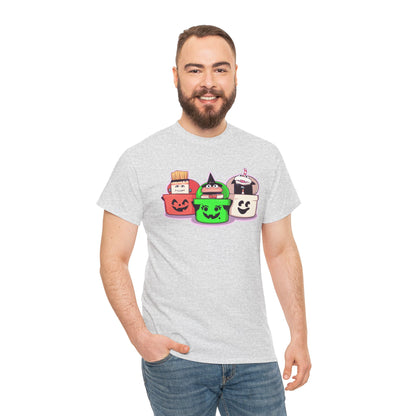 Spooky Fast Food Unisex Heavy Cotton Tee