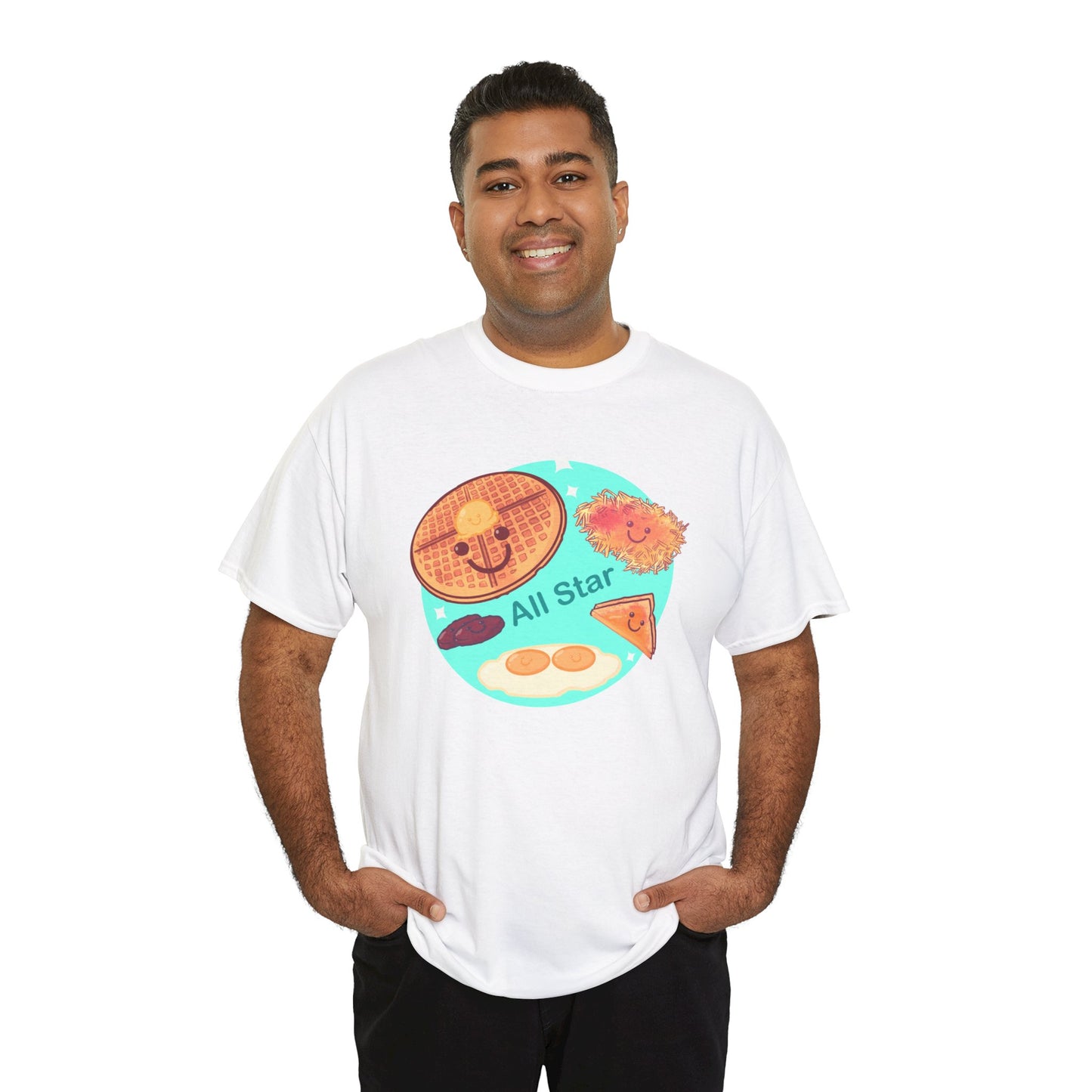 All Star Breakfast Unisex Heavy Cotton Tee