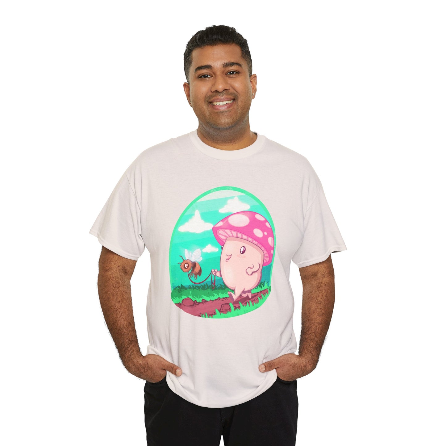 Bee Walk Unisex Heavy Cotton Tee