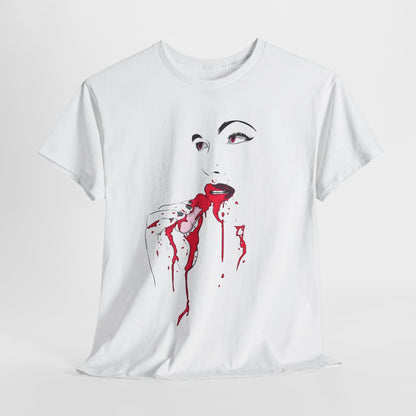Lipstick Unisex Heavy Cotton Tee