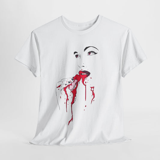 Lipstick Unisex Heavy Cotton Tee
