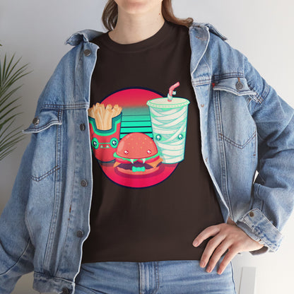 Spooky Fast Food Unisex Heavy Cotton Tee
