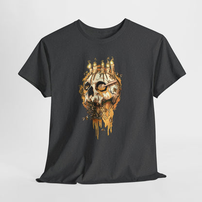 Elemental Skull Honeycore Unisex Heavy Cotton Tee