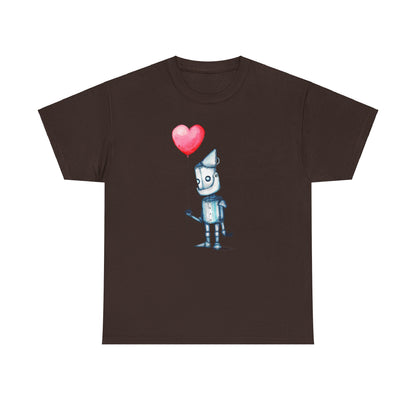 Tinman Gets A Heart Unisex Heavy Cotton Tee