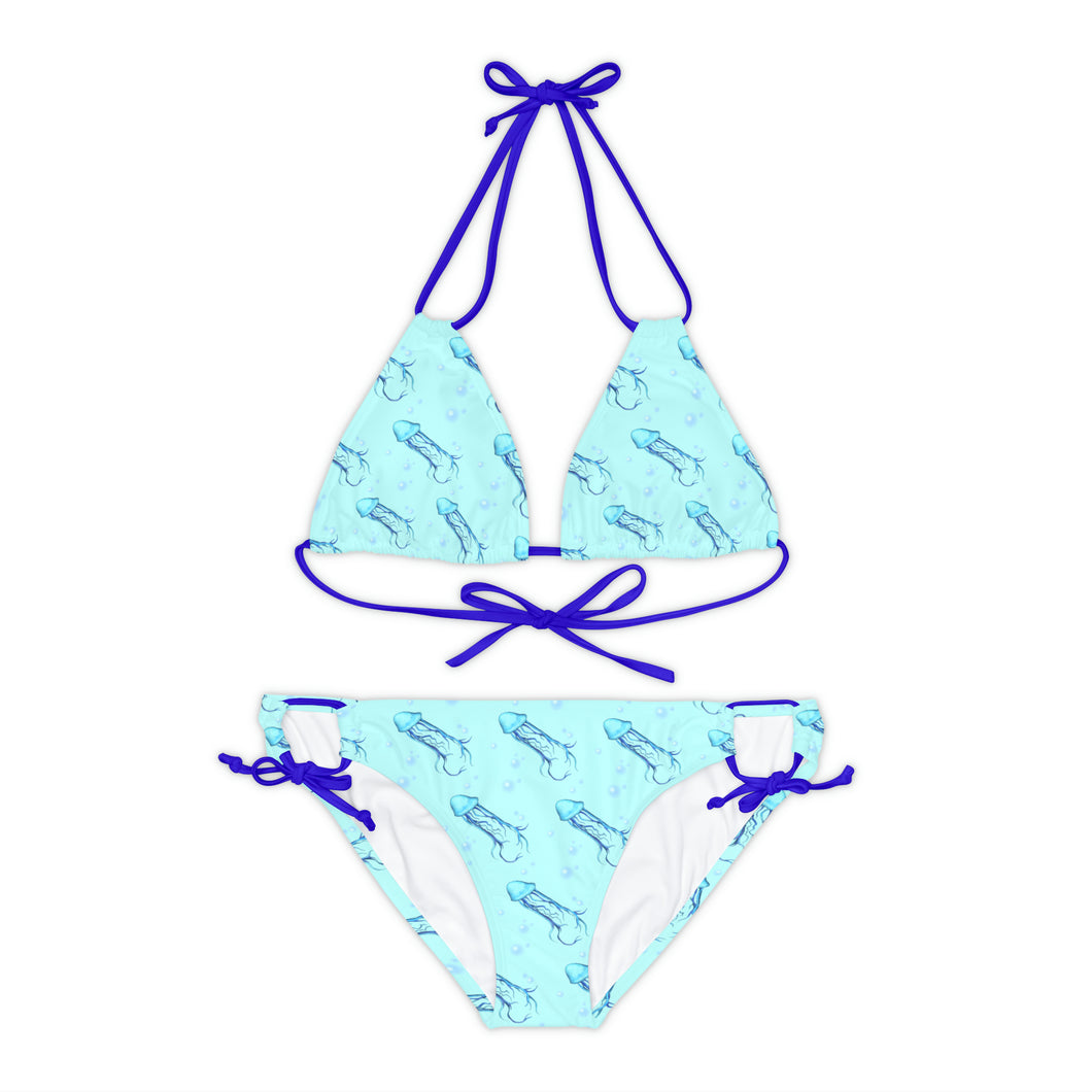 KY Jellyfish Strappy Bikini Set