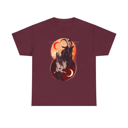 As Above So Below V Unisex Heavy Cotton Tee