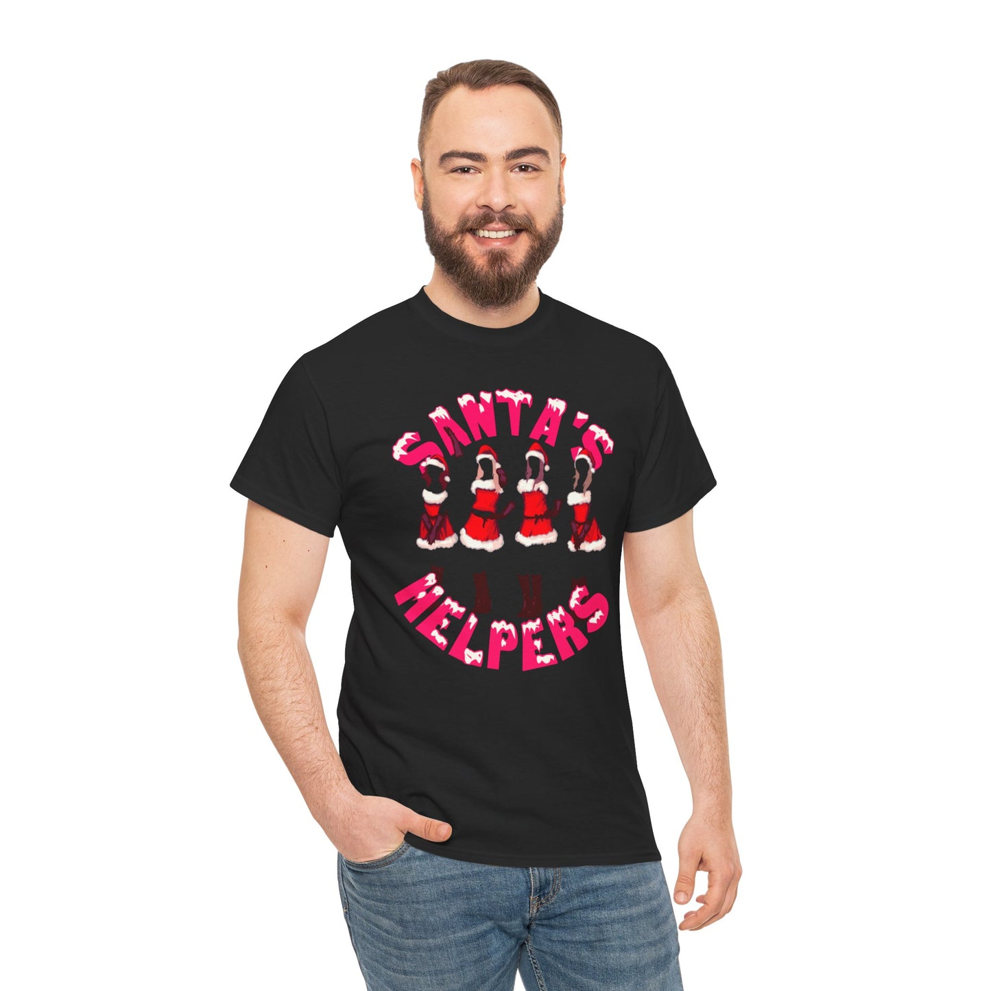 Santa's Helpers Unisex Heavy Cotton Tee