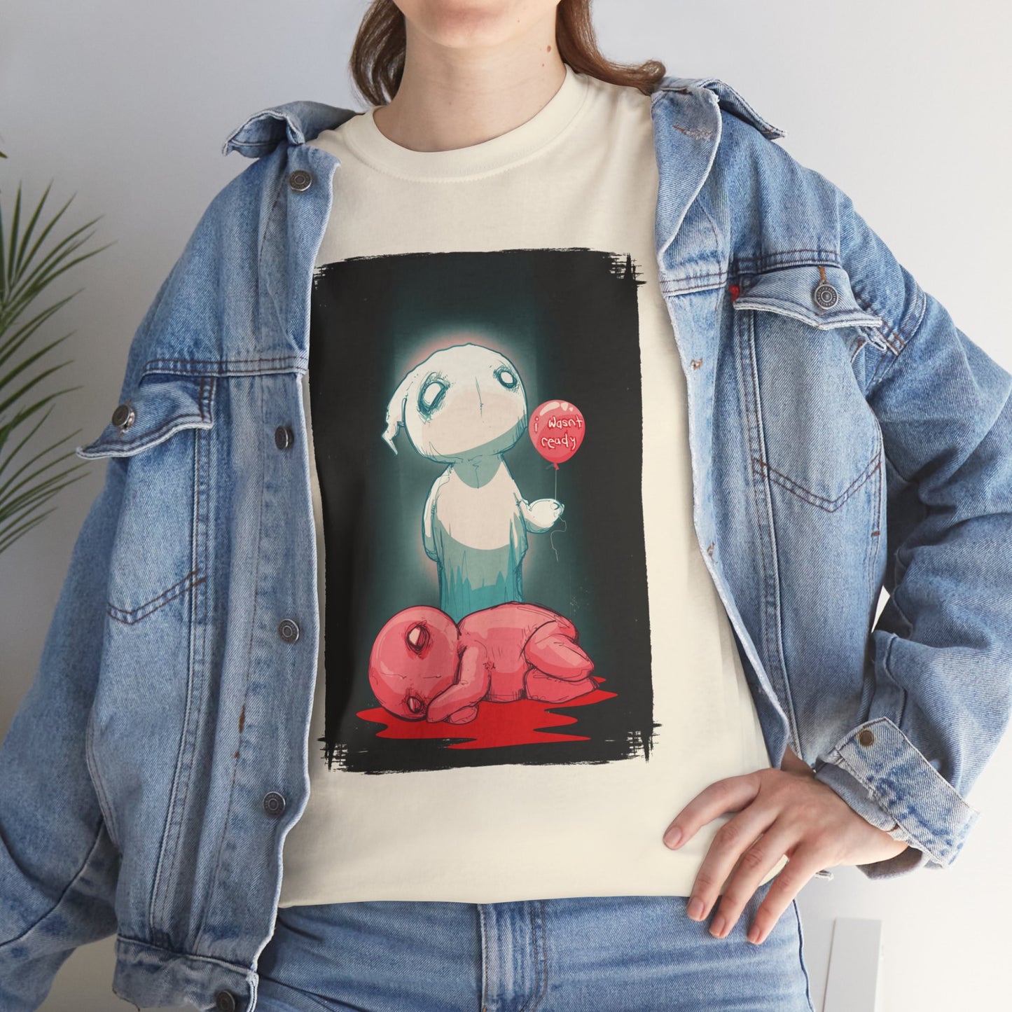 I Wasn't Ready Unisex Heavy Cotton Tee