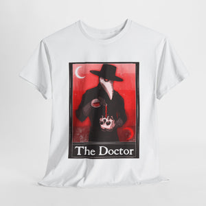 The Doctor Tarot (Front & Back Print) Unisex Heavy Cotton Tee