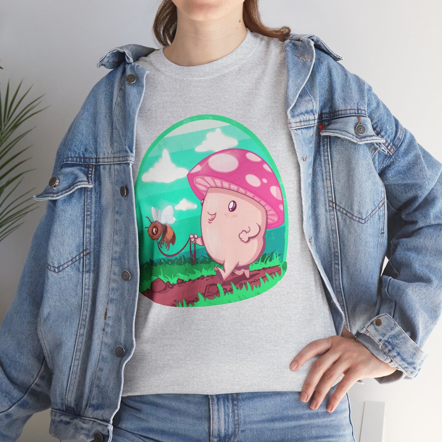 Bee Walk Unisex Heavy Cotton Tee