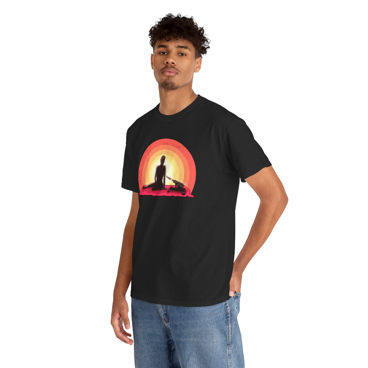 Sunset Unisex Heavy Cotton Tee
