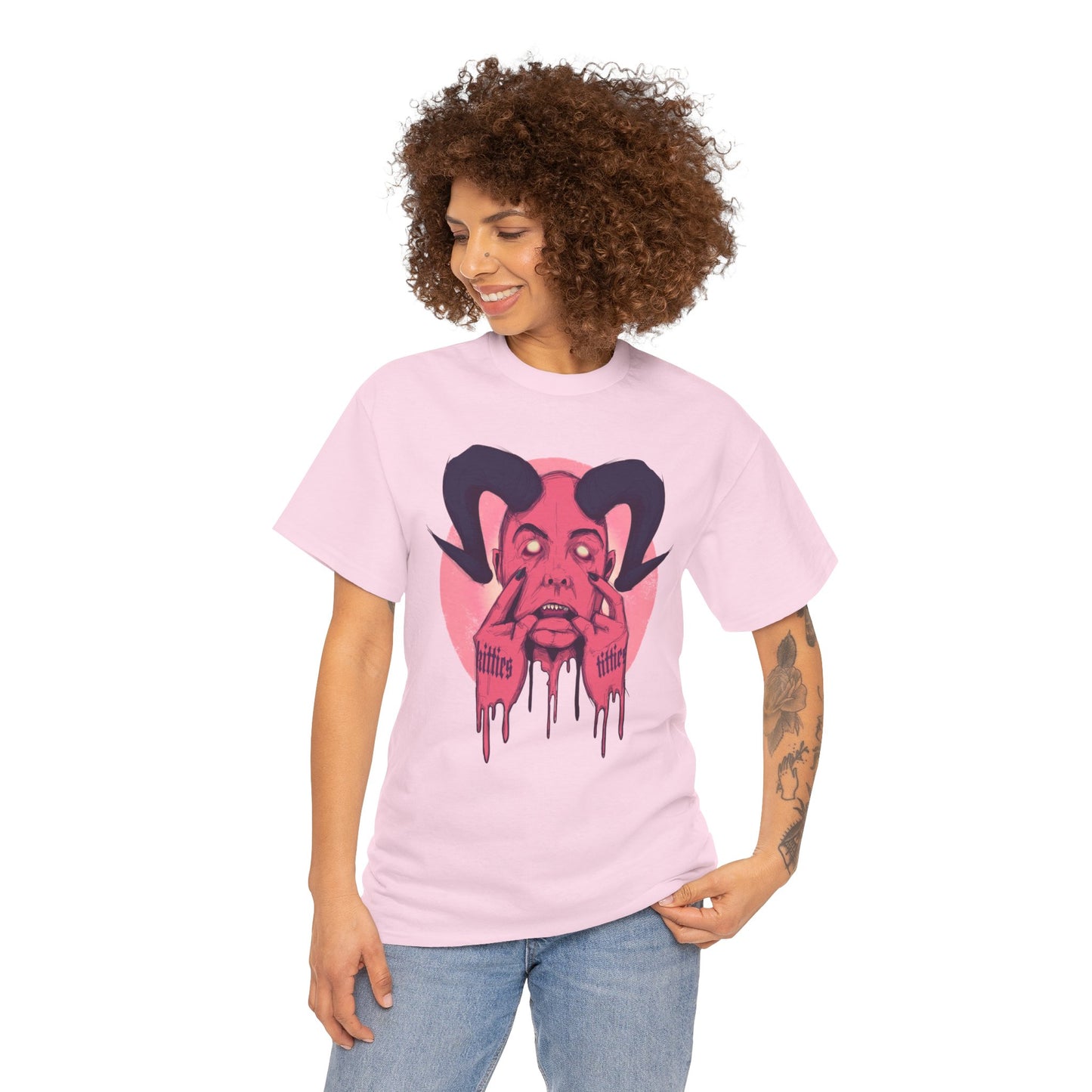Kitties & Titties II Unisex Heavy Cotton Tee
