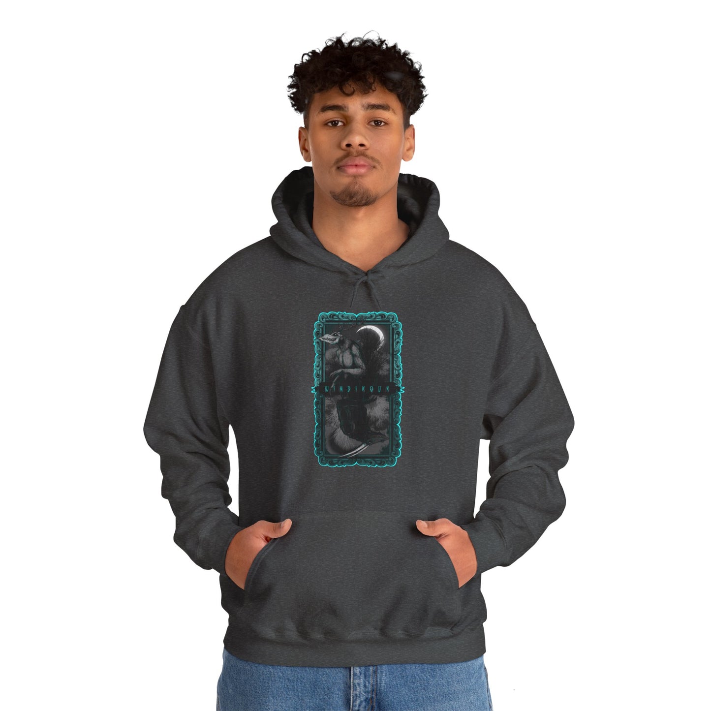 As Above So Below Wendigo Unisex Heavy Blend Hooded Sweatshirt