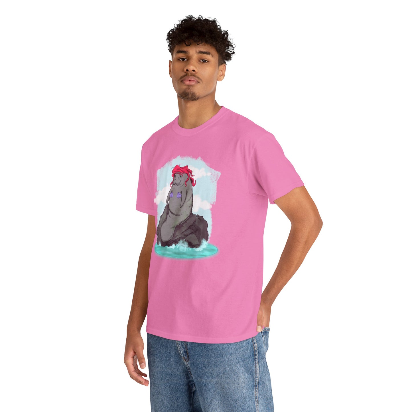 The Big Manatee Unisex Heavy Cotton Tee