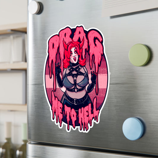 Drag Me To Hell Kiss-Cut Vinyl Decal