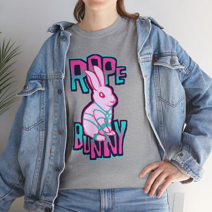 Rope Bunny Unisex Heavy Cotton Tee